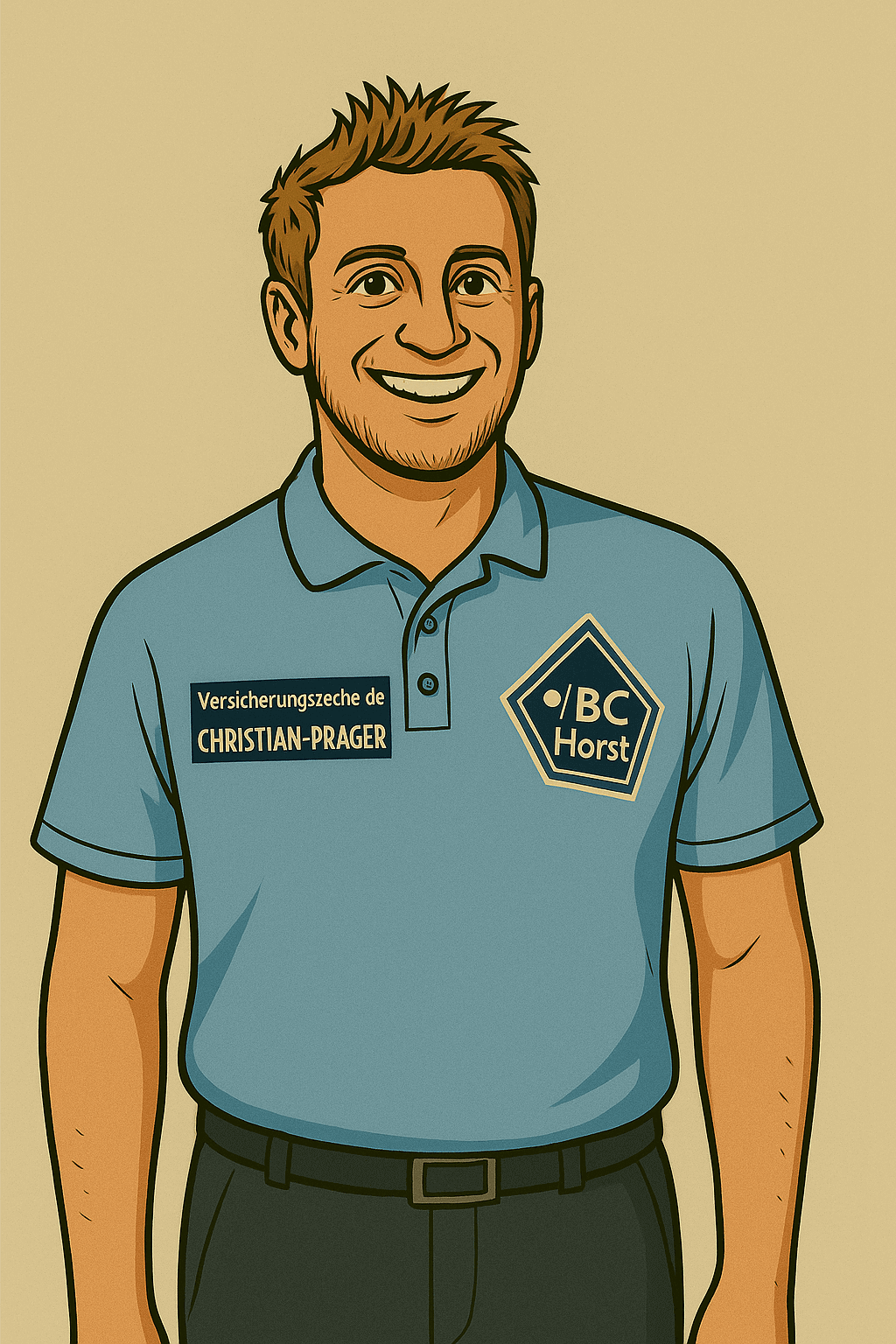 Porträt von Justin Ehlers, Sportwart Snooker